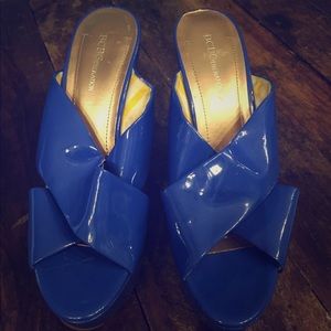 BCBGeneration PL-Imagene Royal Blue Wedge 9